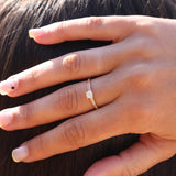 Anillo Piedra Central