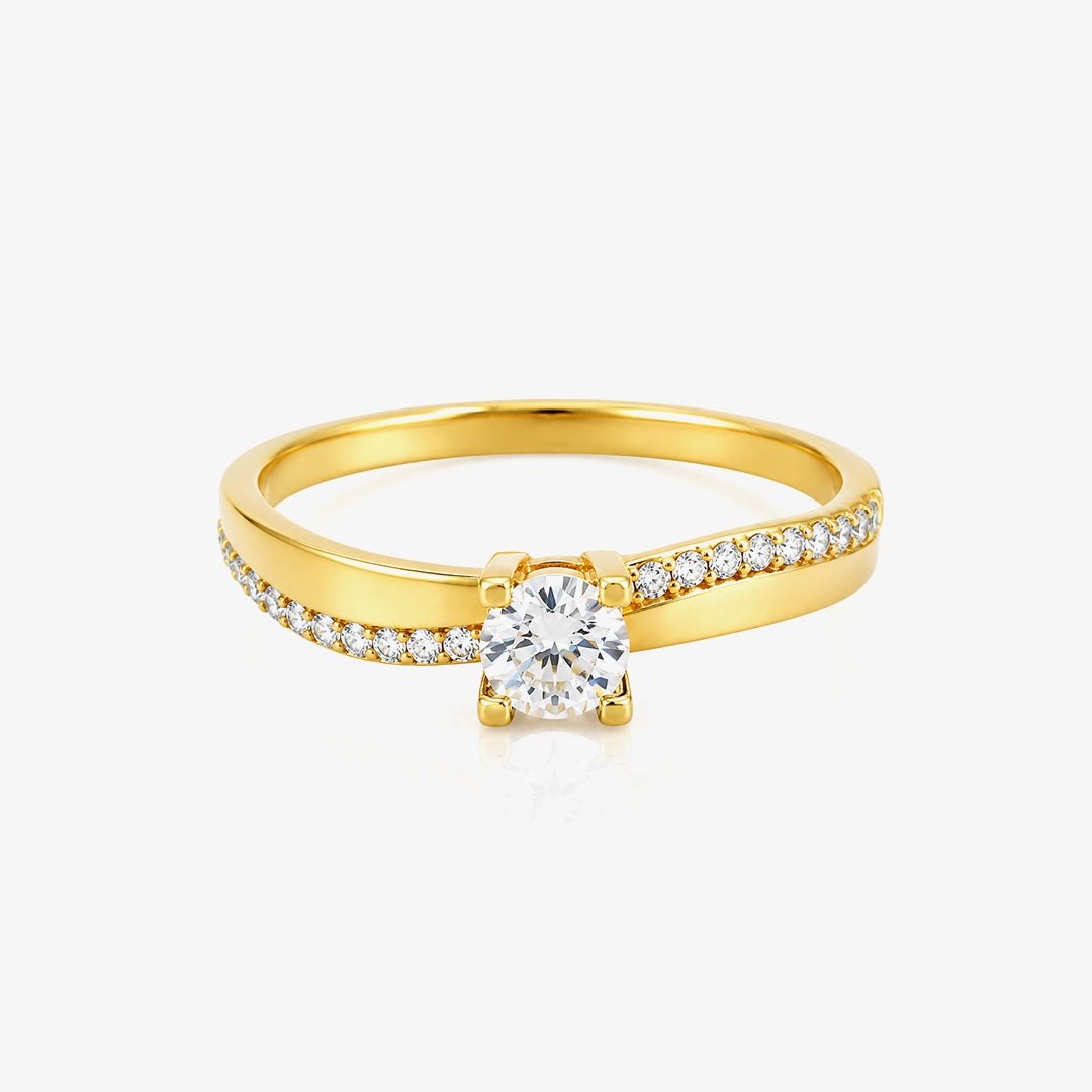 Central Stone Ring