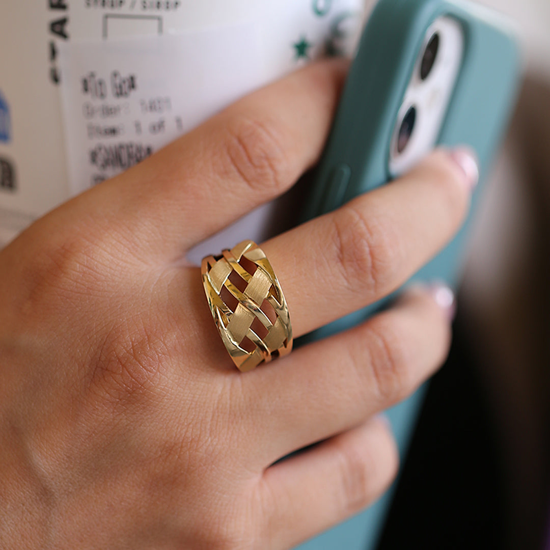 Anillo Ancha Calada