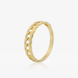 Scalloped ring