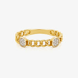 Anillo Bicolor Cadeneta