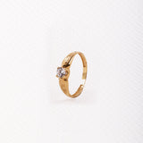 Gold Baby Solitaire No. 0