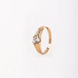 Gold Solitaire Cad Arm Uve No. 15