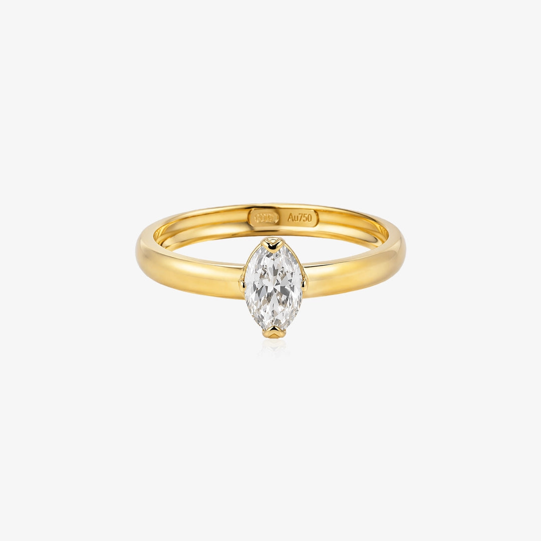 Oval Stone Solitaire