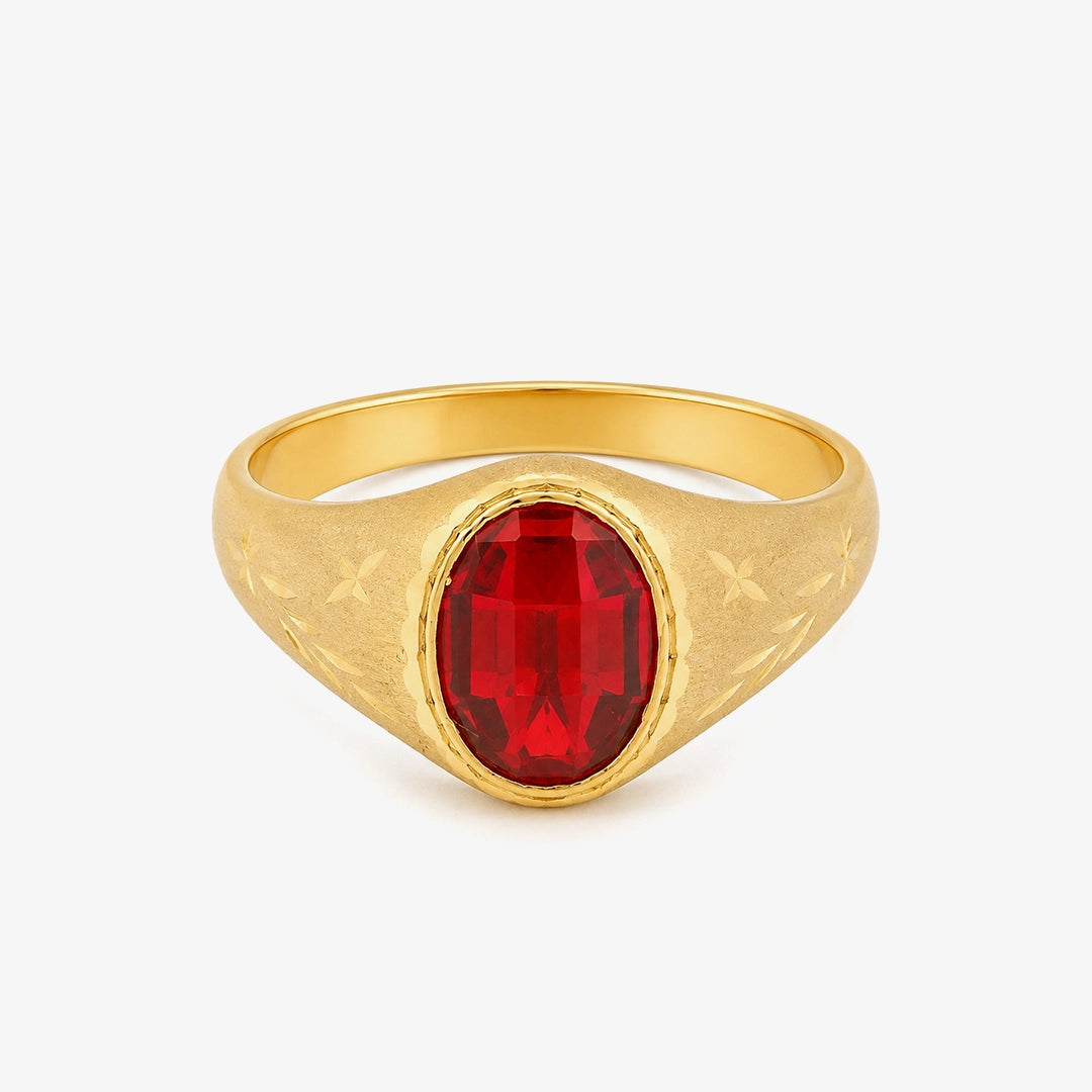 Garnet Stone Seal