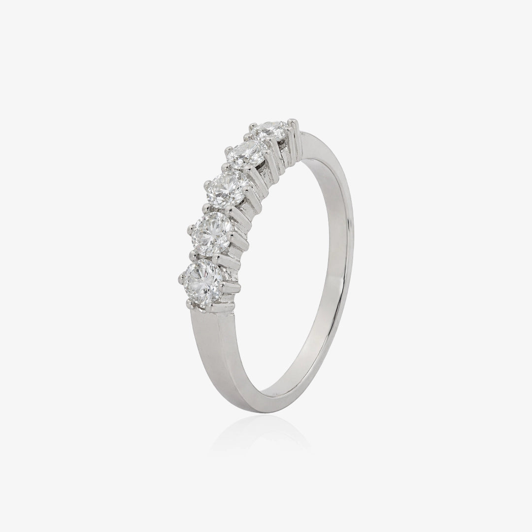 Anillo Cinquillo Diamantes