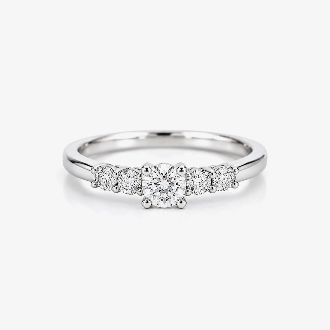 Cinquillo Diamond Ring