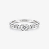 Anillo Diamante Cinquillo