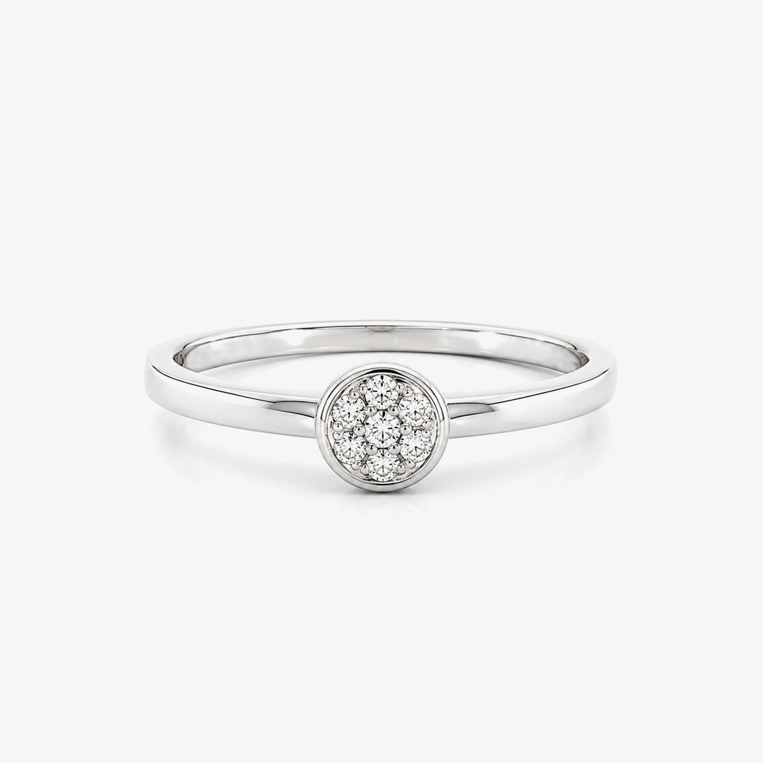 Anillo 7 Diamantes