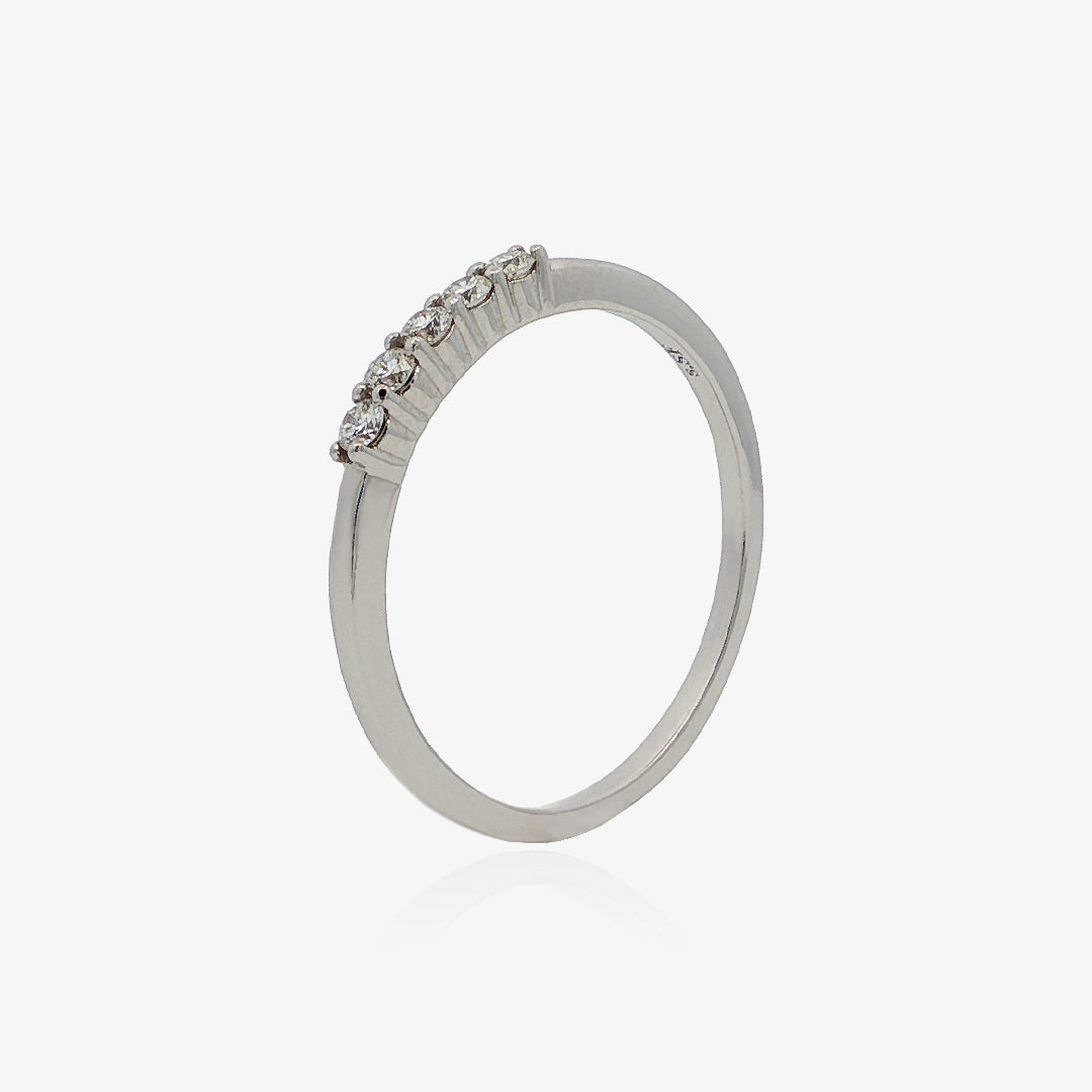Anillo Diamantes Cinquillo