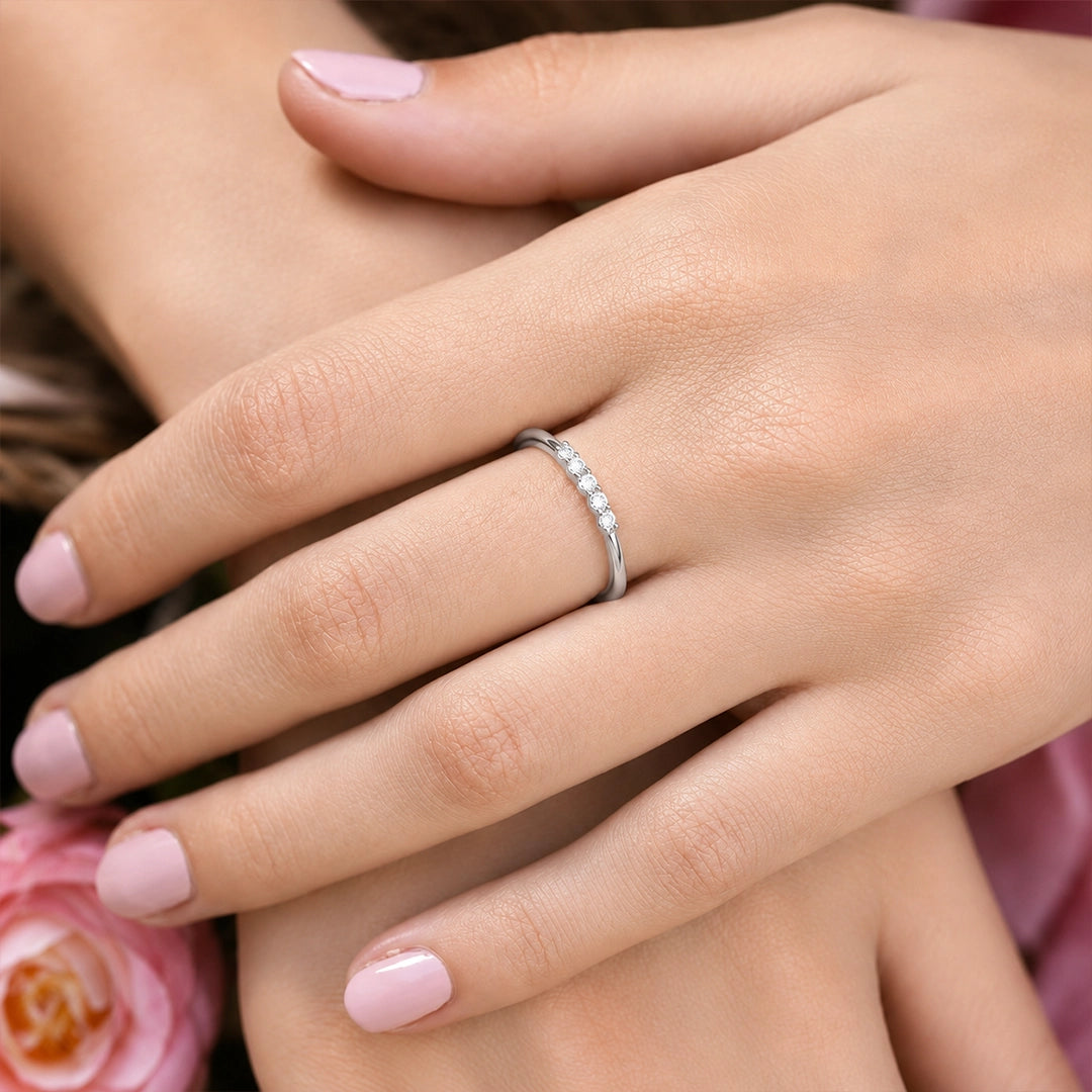 Cinquillo Diamond Ring