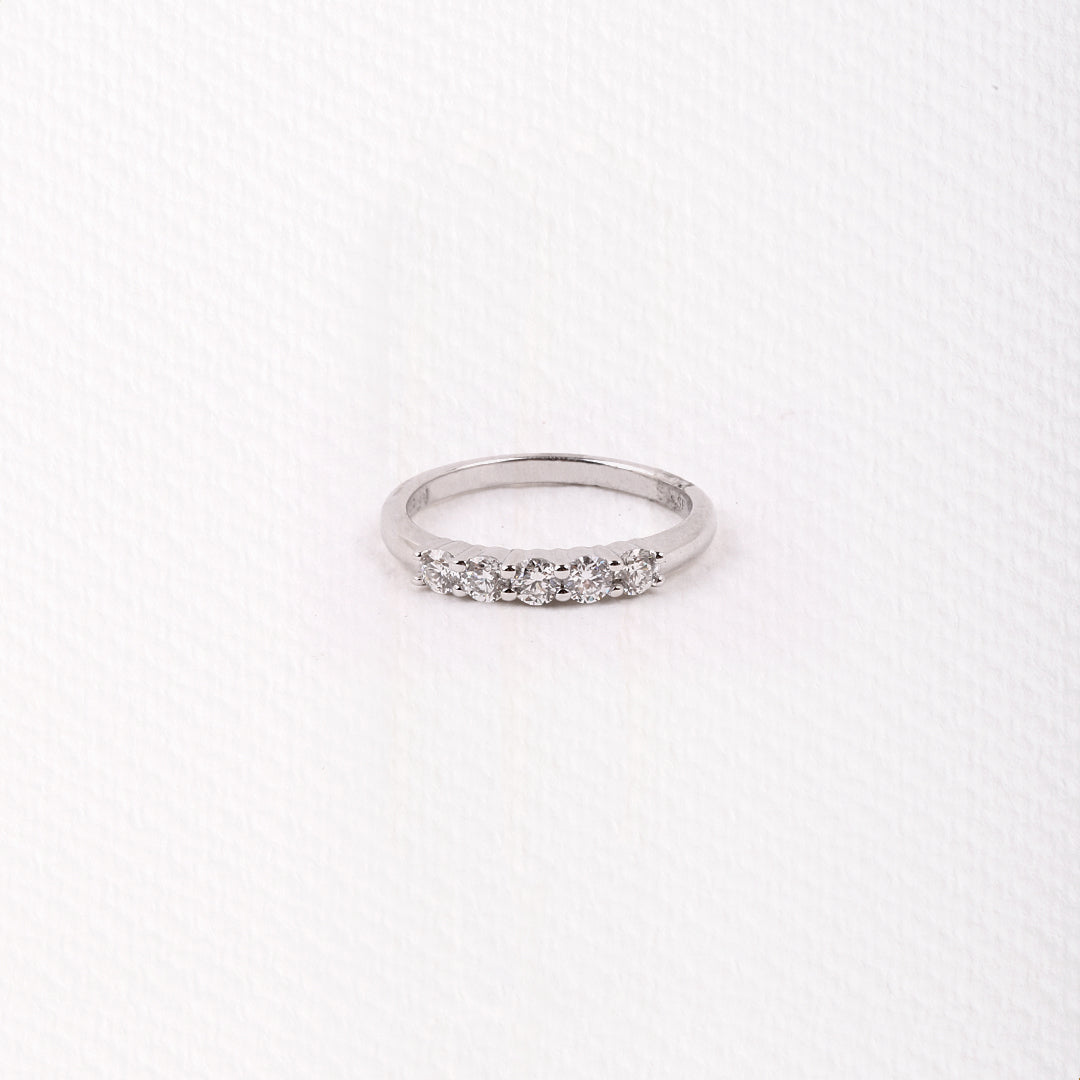 Cinquillo Diamond Ring