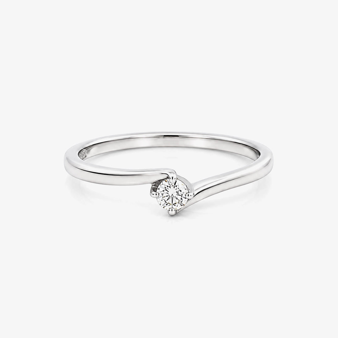 Anillo Diamante Garras