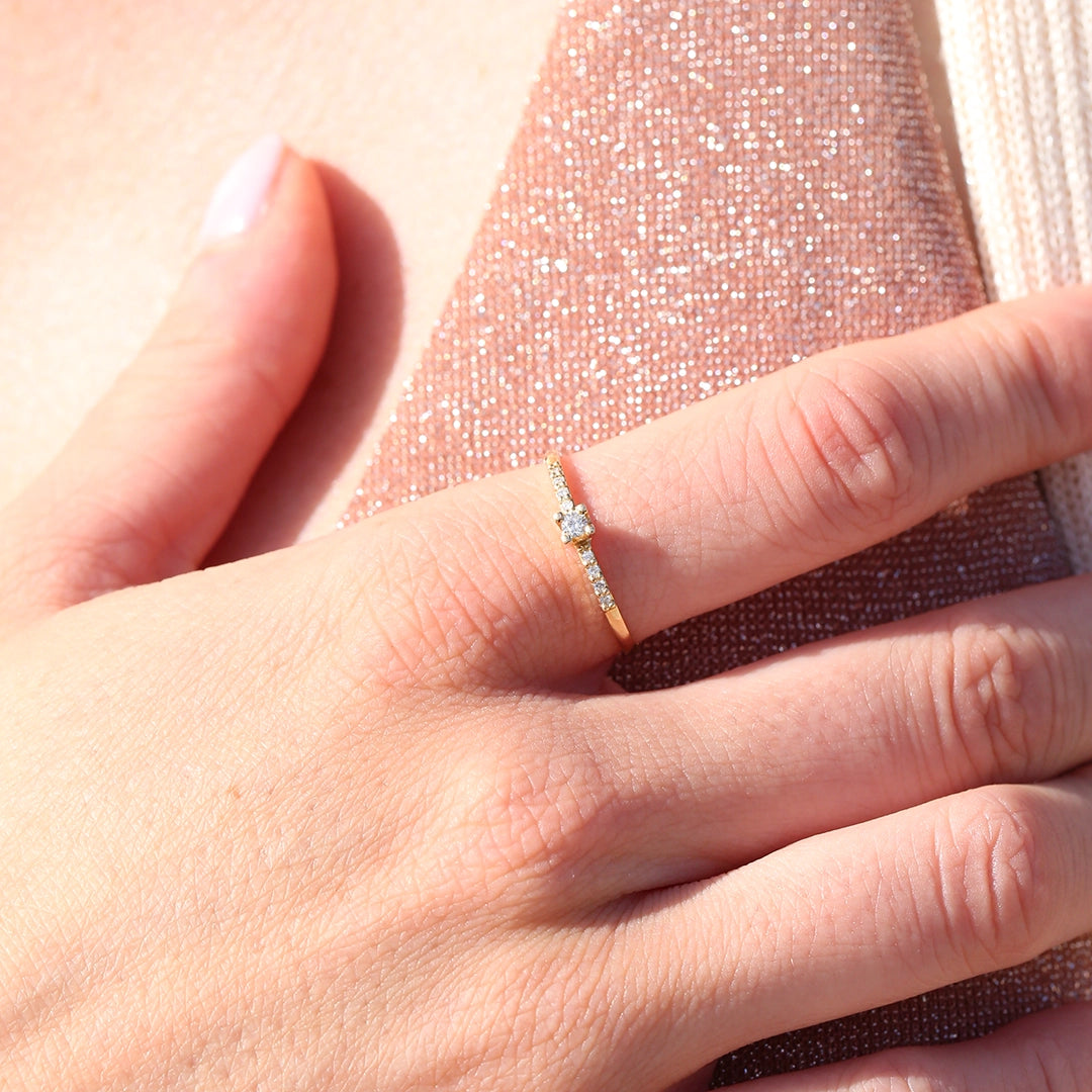 Anillo Diamantes