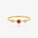 Anillo Rubí
