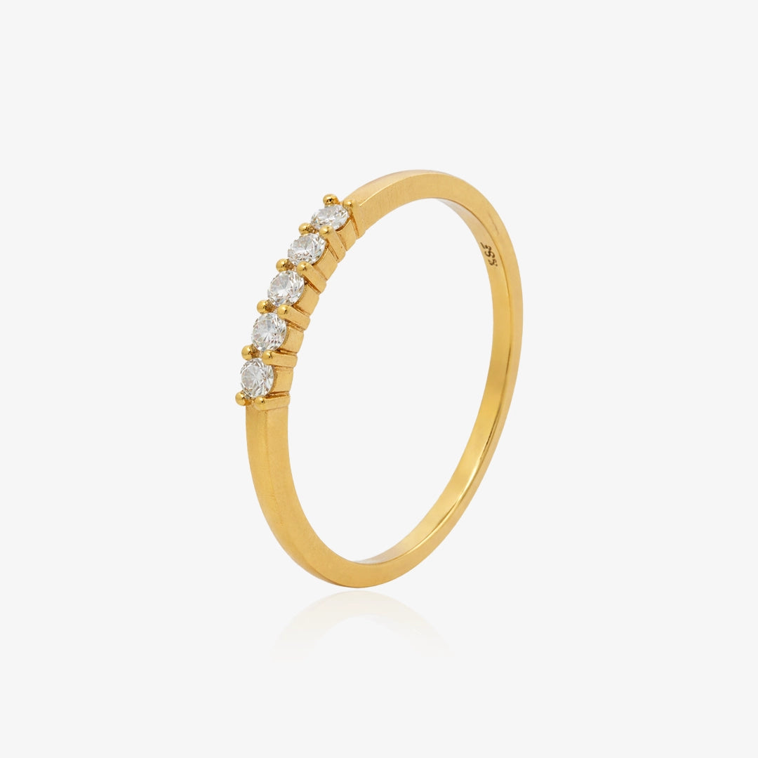 Cinquillo Diamond Ring