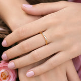 Anillo Cinquillo Diamantes
