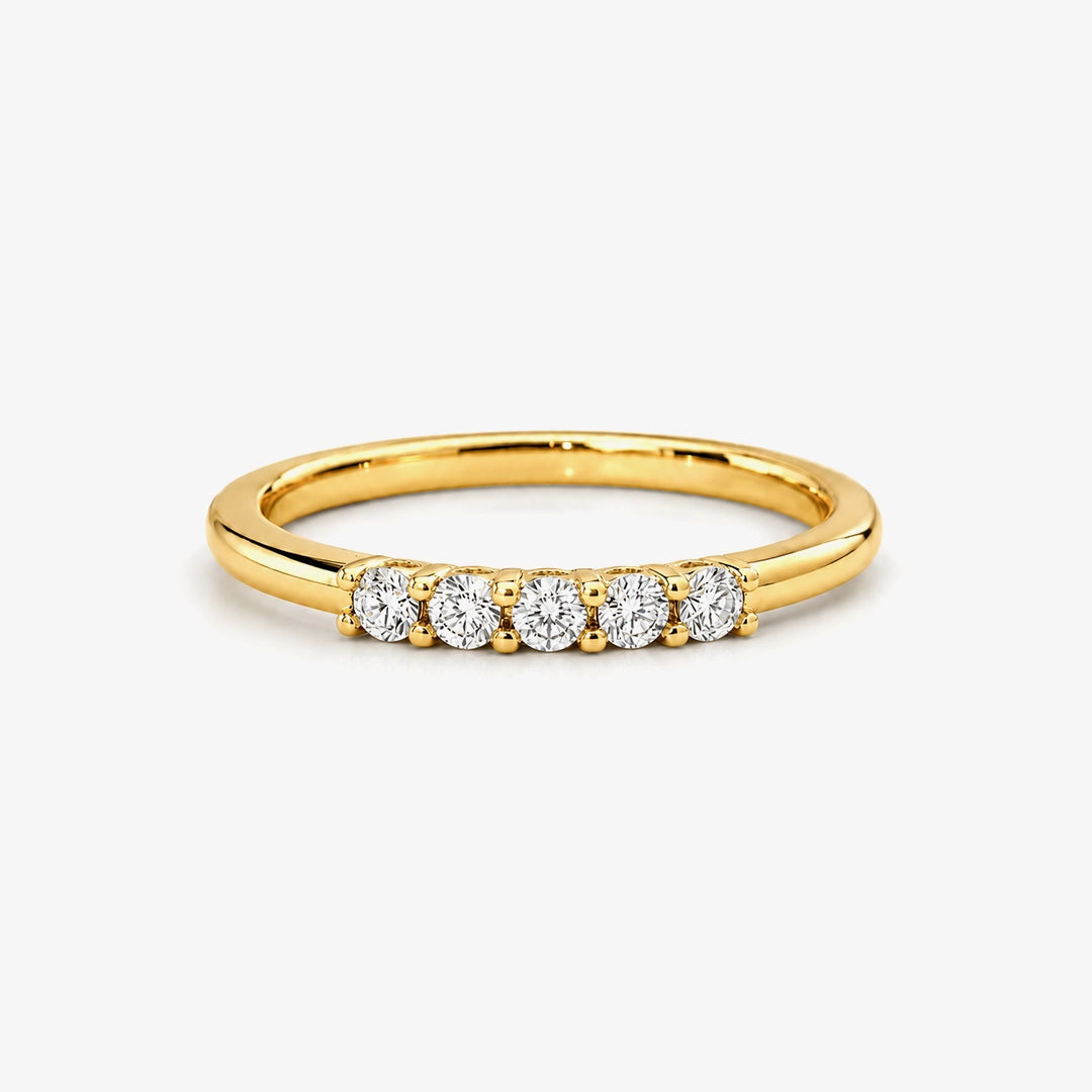 Cinquillo Diamond Ring
