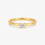 4 Claw Diamond Ring