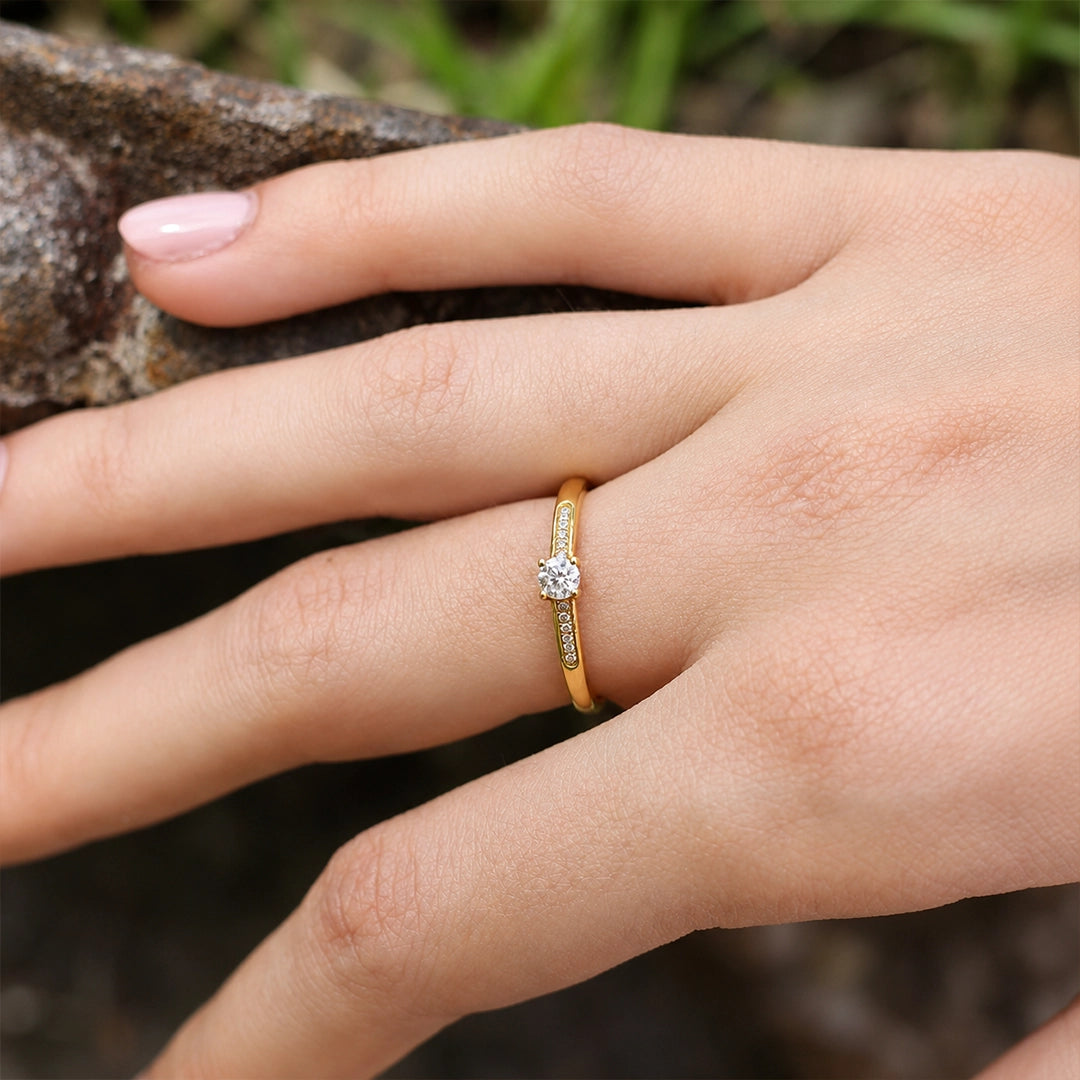 Anillo Diamantes