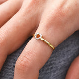 Heart Diamond Ring
