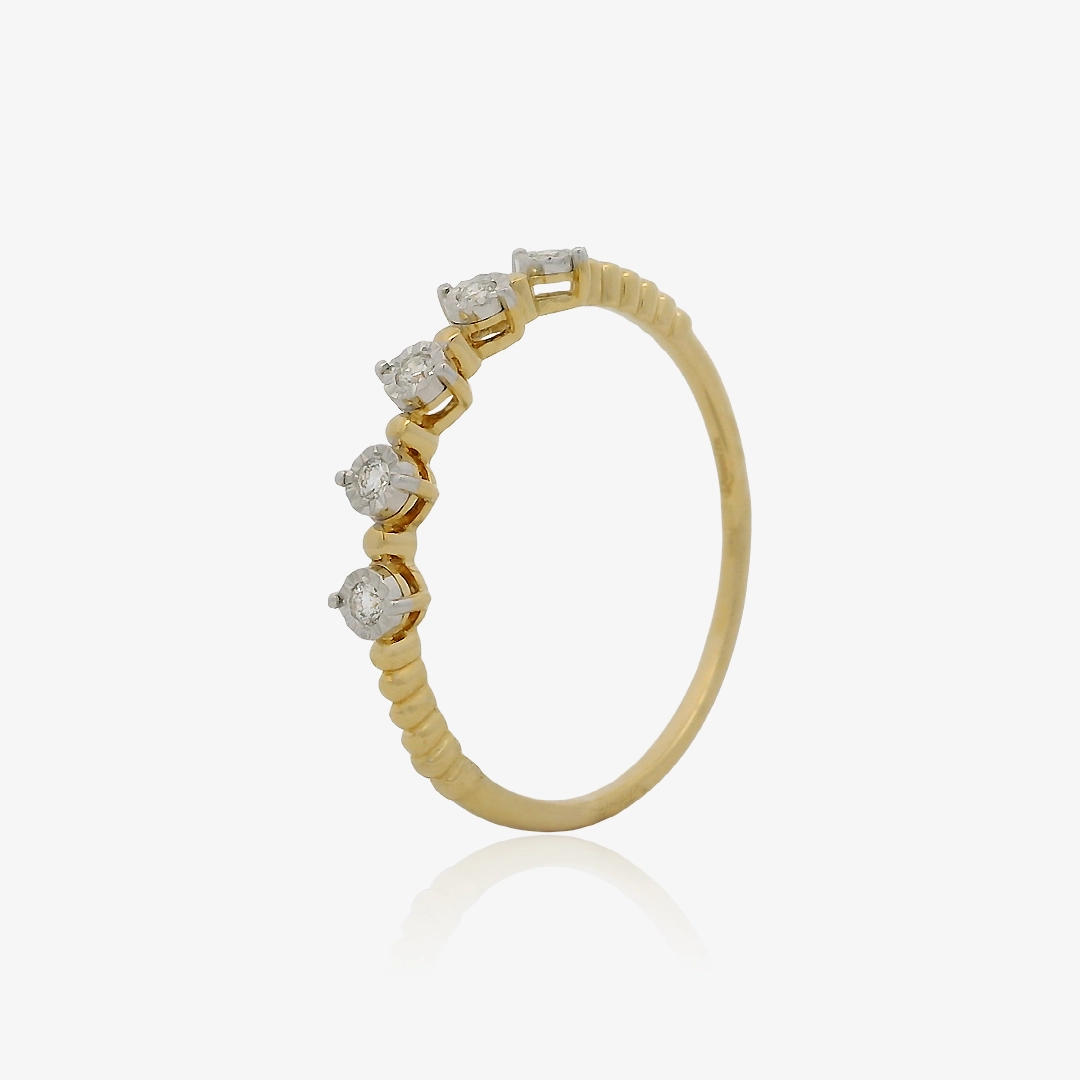 Anillo Cinquillo 0.07ct