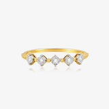 Diamond Five-Stone Ring 0.07ct