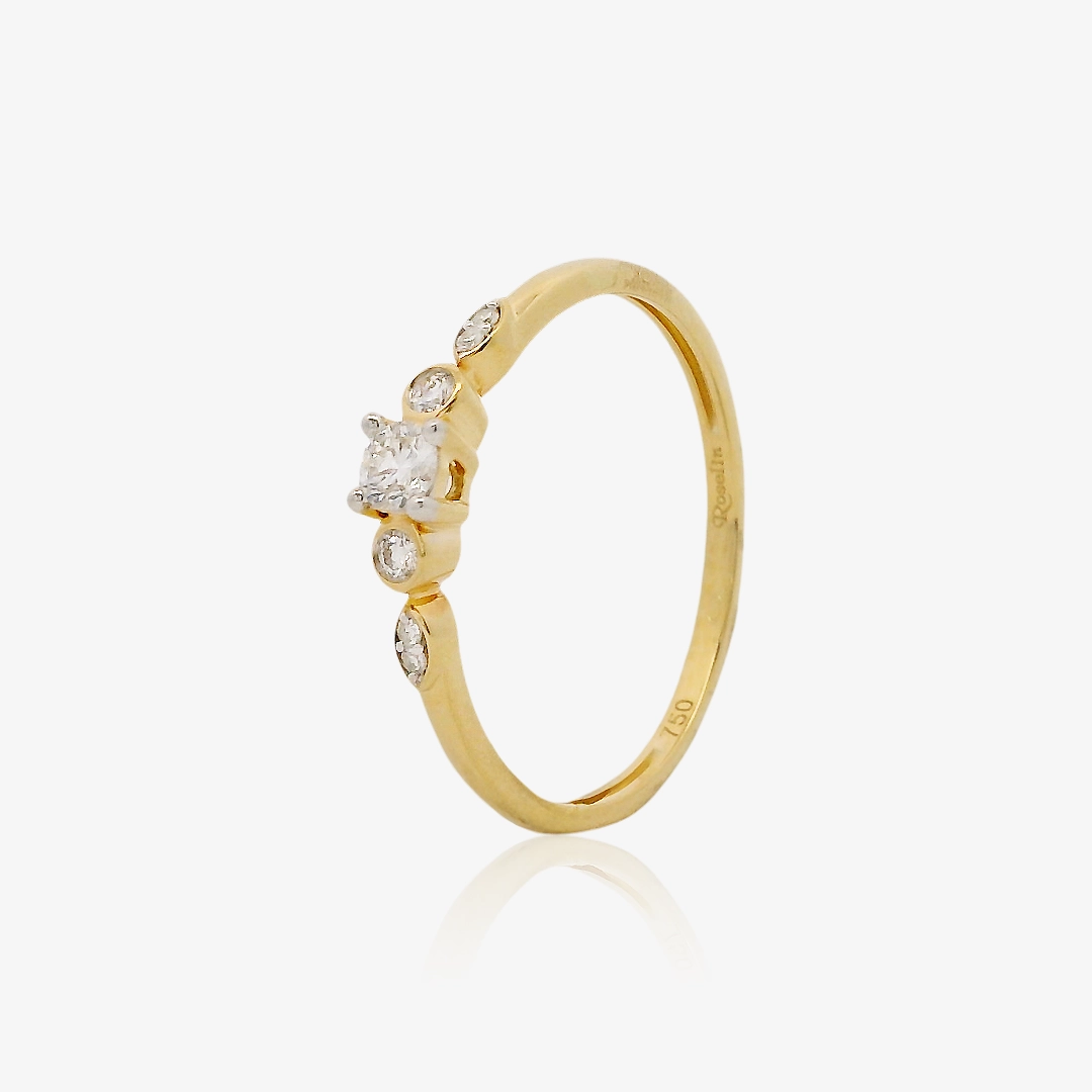 Anillo Diamantes 0.12ct