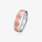 Alianza Bicolor Rosa Diamante