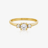 Anillo Piedras Trio
