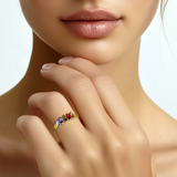 Oval COLOR Ring