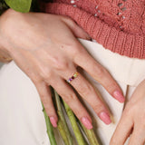 Anillo Cinquillo Color