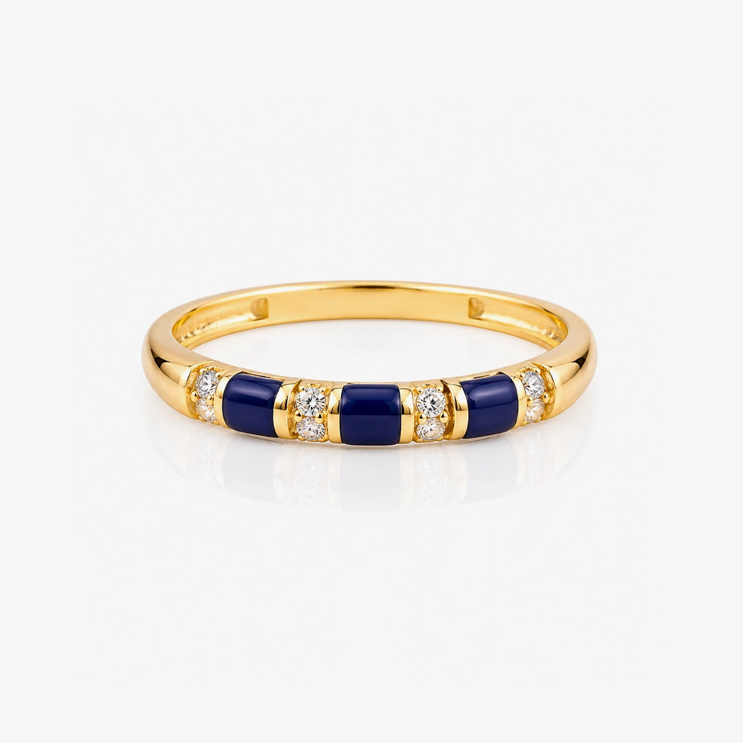 Anillo Color Zafiro