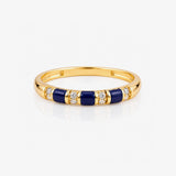 Anillo Color Zafiro