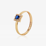 Anillo azul