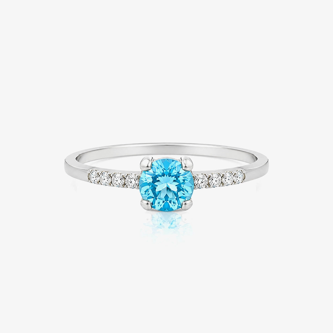 Anillo Topacio