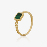 Anillo Malaquita