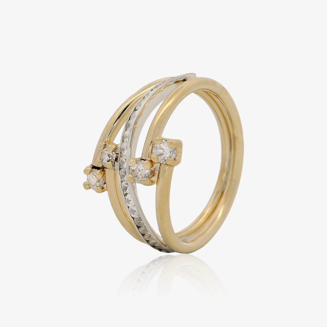 Anillo Bicolor Duos