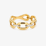 Ring GOLD9 Plain Boat Size 09