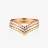 Anillo tricolor