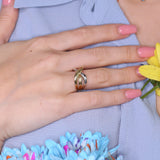 Anillo Bicolor Bandas