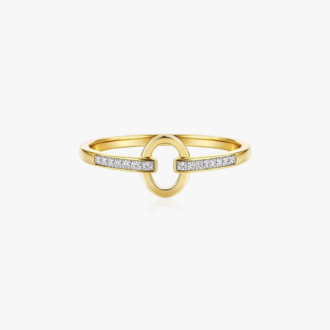 Oval Diamond Ring