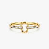 Oval Diamond Ring