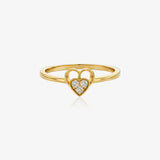 Anillo corazón DC