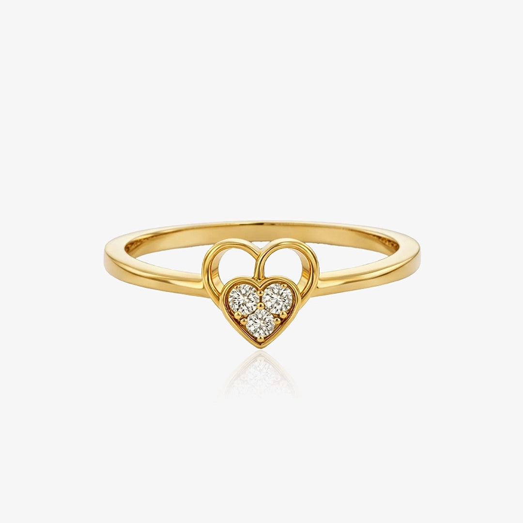 DC Heart ring