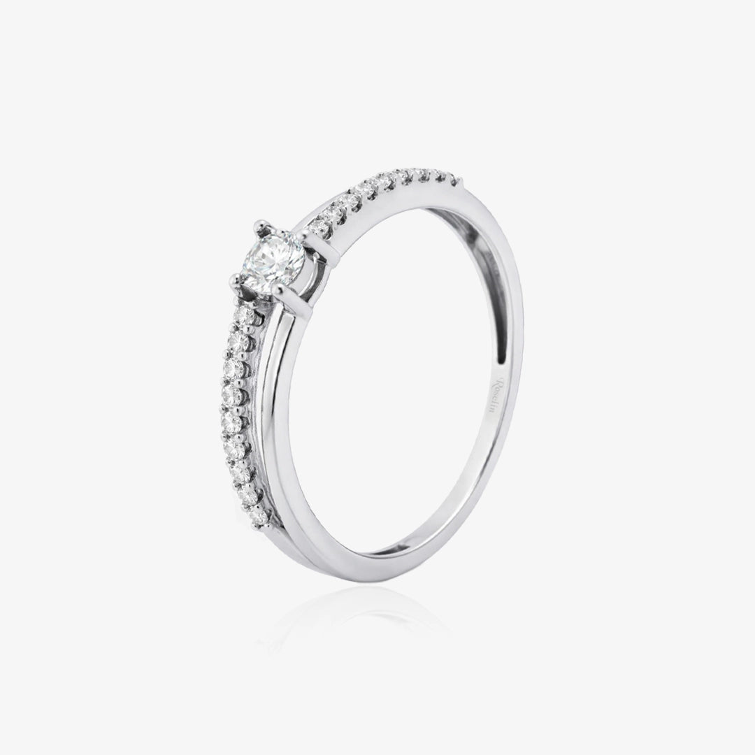 Diamond ring - Created diamond