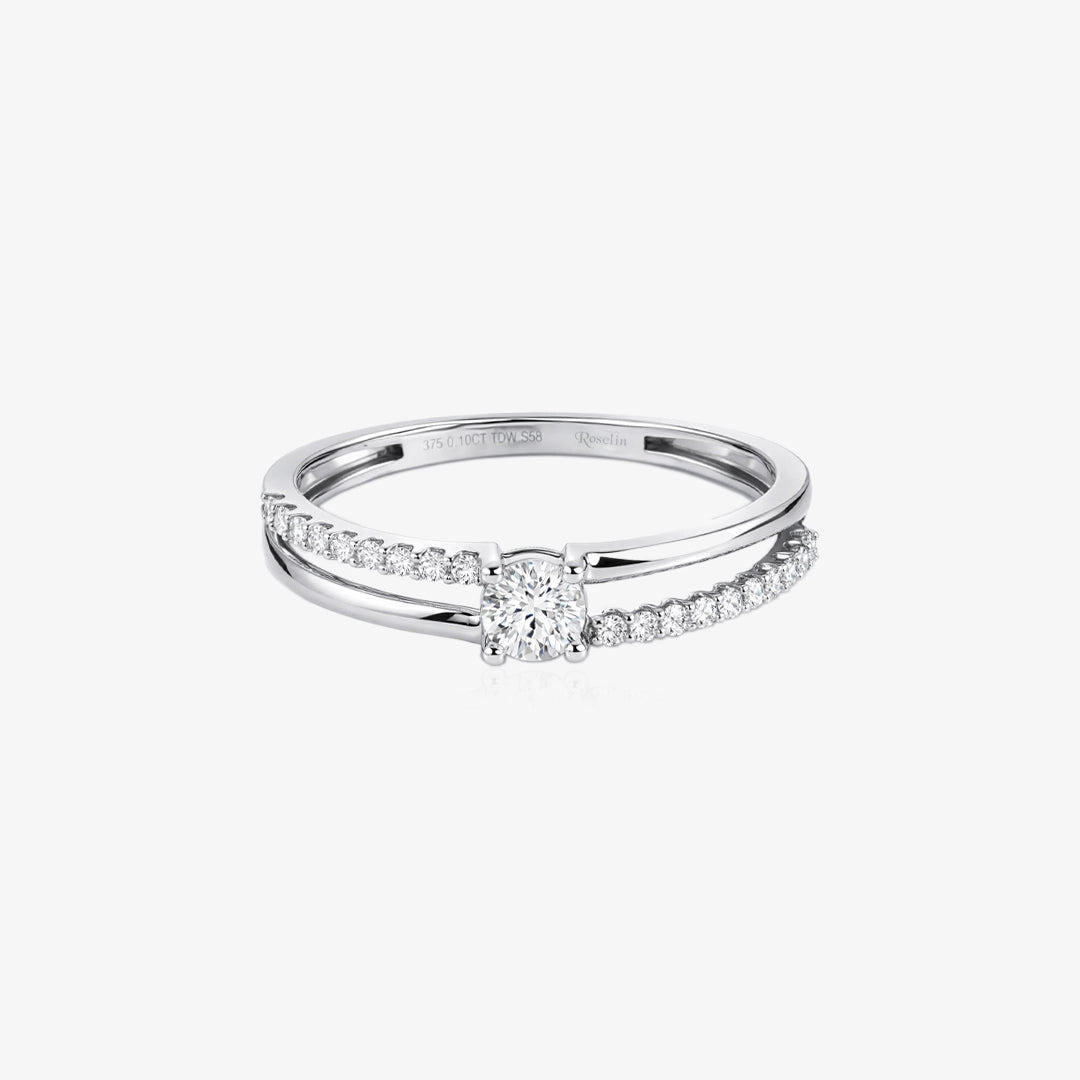 Diamond ring - Created diamond