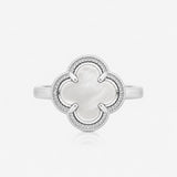 Anillo Trebol Nacar