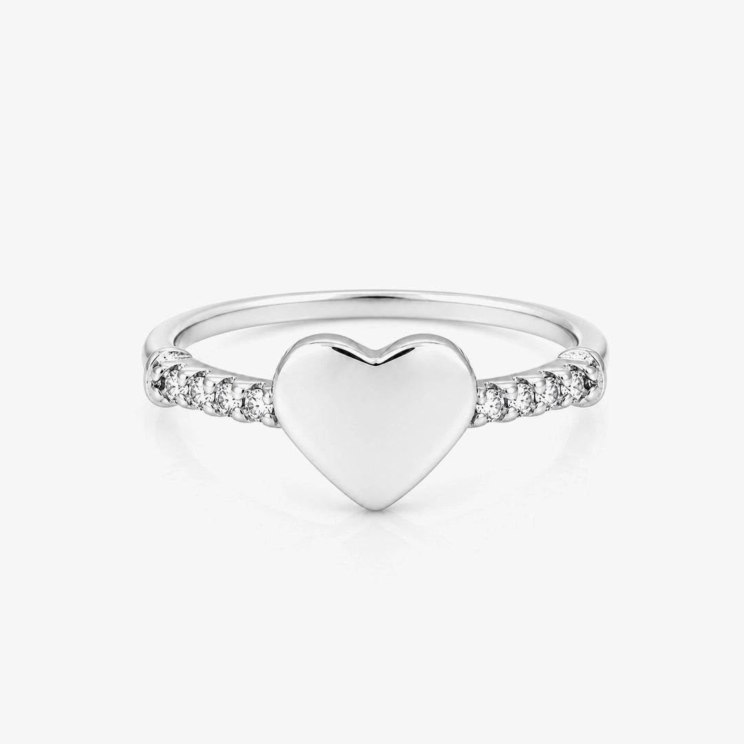 Anillo Corazón central
