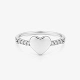 Anillo Corazón central